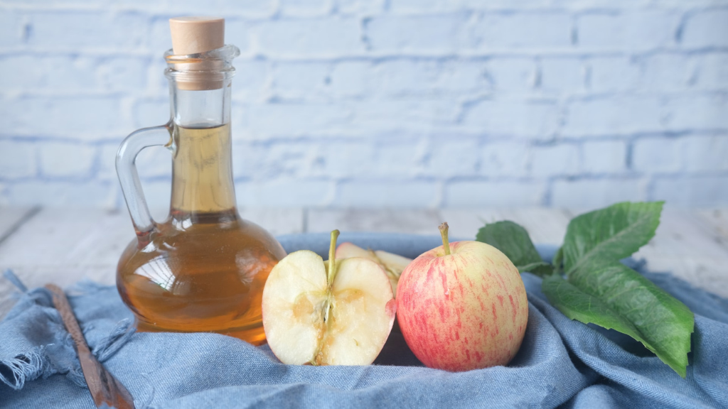 fles appelazijn en appels