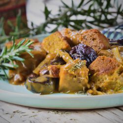 Vegetarisch stoofvlees recept voor Vlaamse stoverij