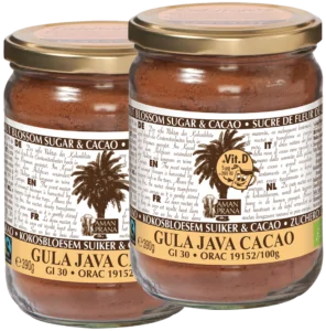 Gula Java Cacao – GJ Cacao+ vitamine D 390gr