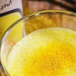 kurkuma latte keto met mct olie