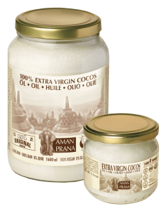 Kokosnøttolje Extra Vierge + 325ml og 1600ml