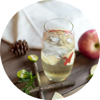 glass of apple cider vinegar drink
