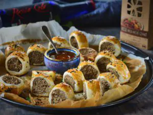 recette de pain aux saucisses végétarien avec seitan Bertyn