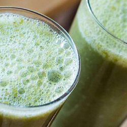 Groene smoothie met Alpine blond tarwekiemen