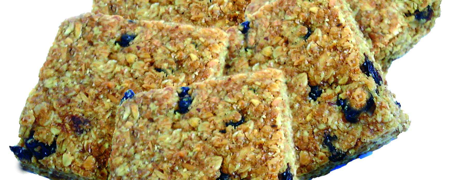 Muesli bars with coconut oil recipe for approx. 12 bars
