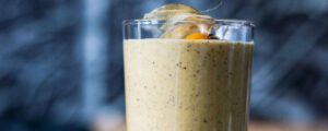 Sweet protein smoothie with hemp seed