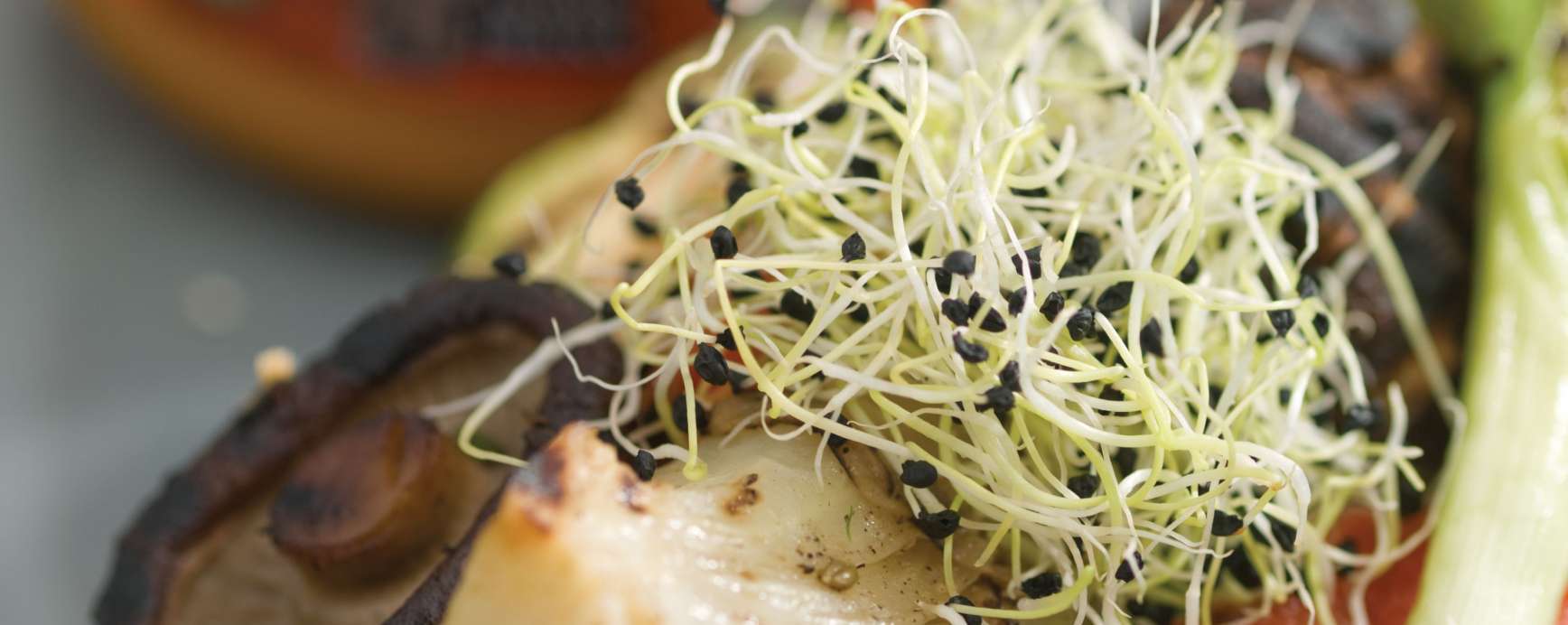 Recipe for Toast with vegetables and Amanprana red palm oil