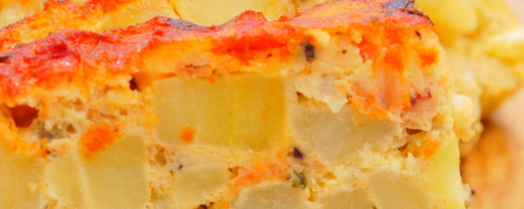 Tortilla with dried tomatoes and potatoes - Amanprana Recipe