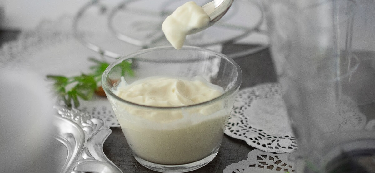 Vegan mayonnaise for the healthy fries - Amanprana