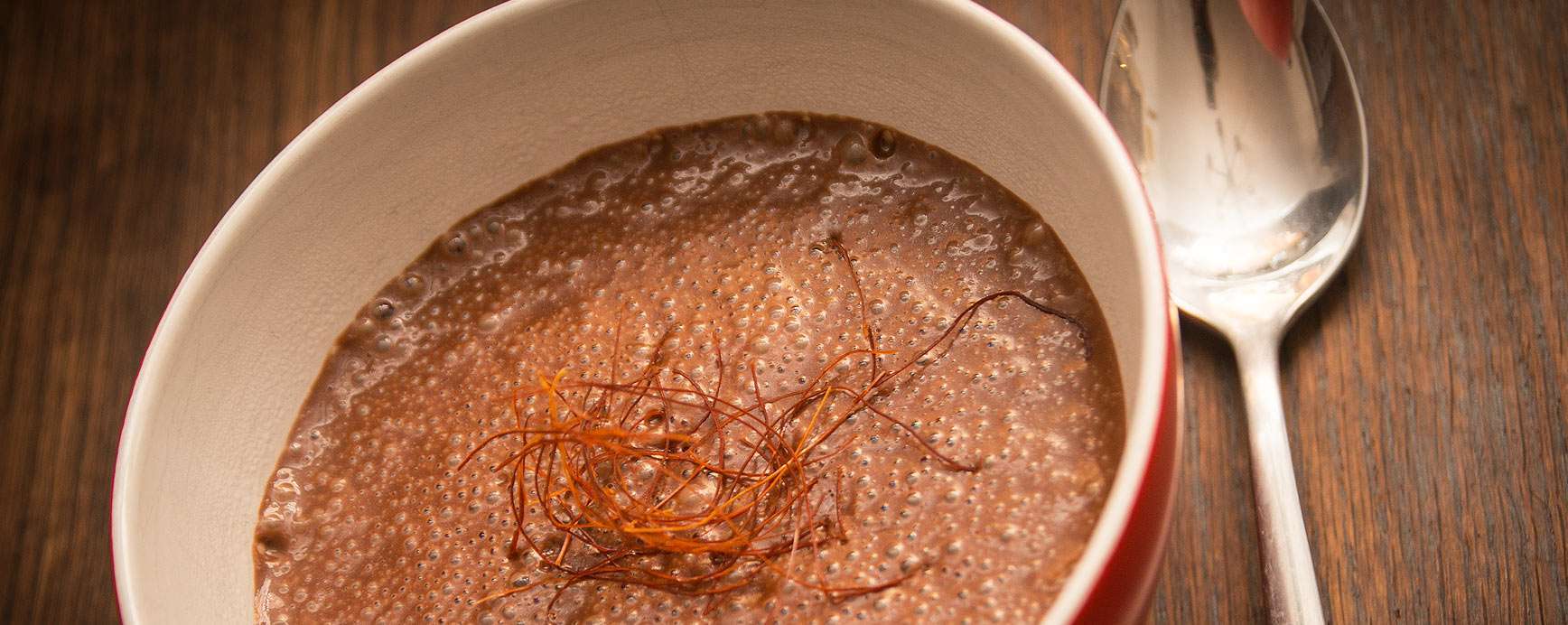 Vegan pudding with coconut blossom sugar and cocoa - Amanprana recipe